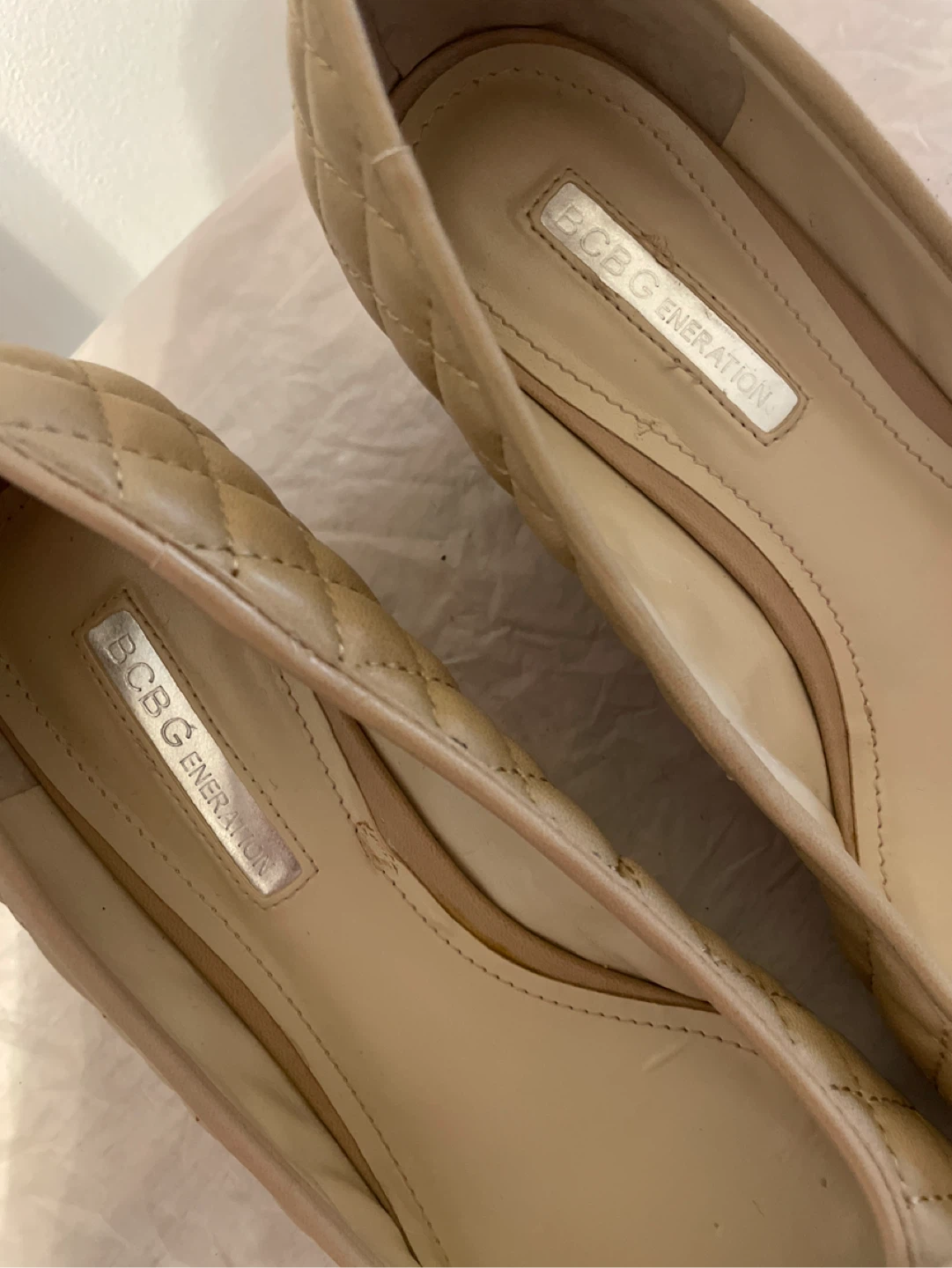 BCBGeneration Quilted Wedge Pumps - photo 2
