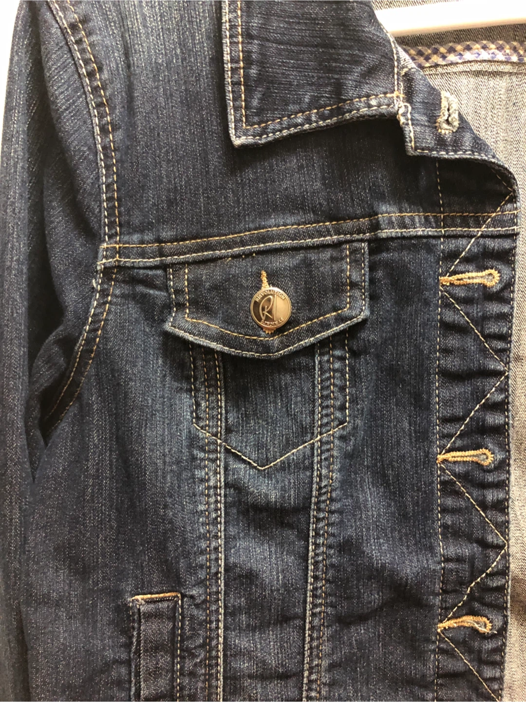 Denim jacket & shoes