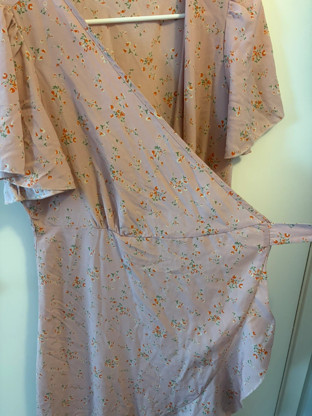 SHEIN Curve Floral Wrap Maxi Dress - photo 2