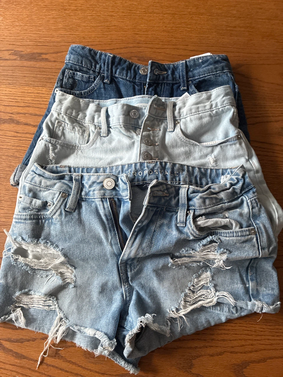 Bundle of 3 Girls' Denim Shorts - photo 5