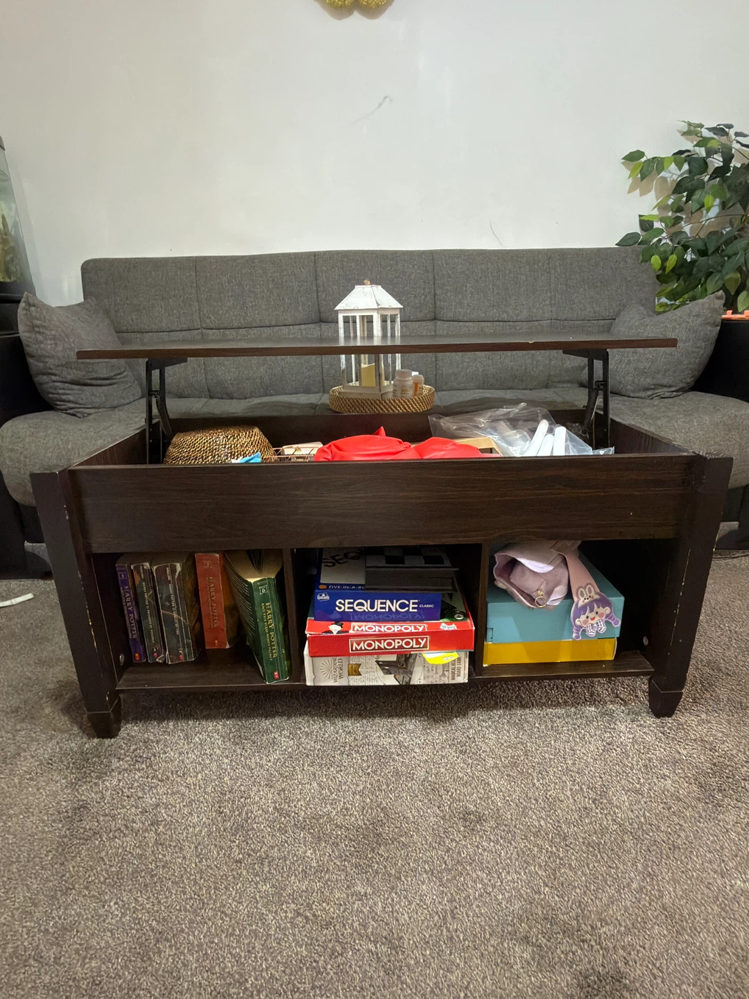 Lift Top Storage Coffee Table