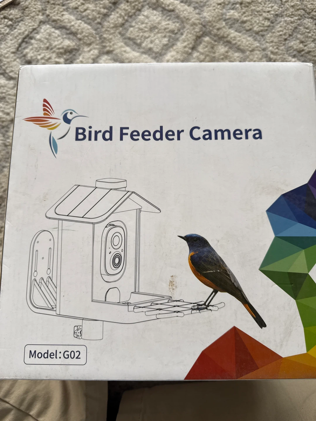 Bird Feeder Camera with 1.25L Seed Capacity