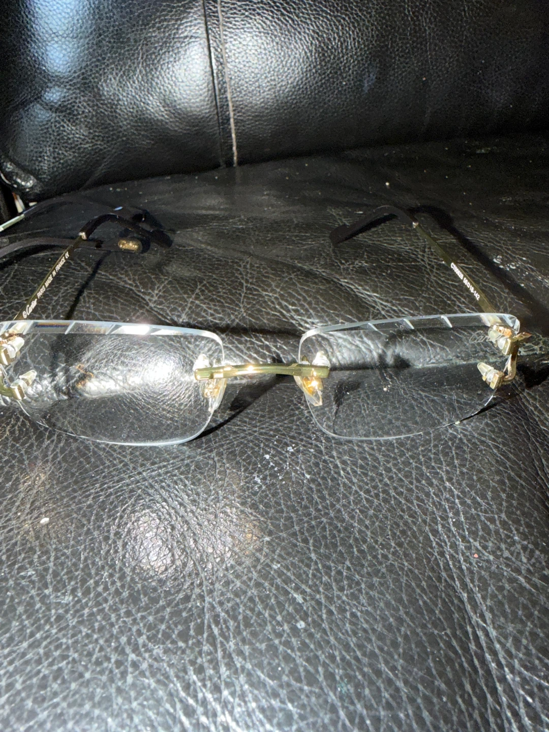 Cartier Rimless Glasses