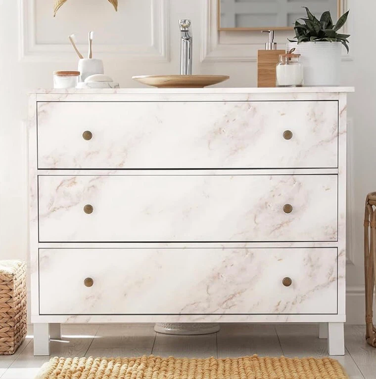 Refresh old cabinets with Peel & stick rolls - photo 2