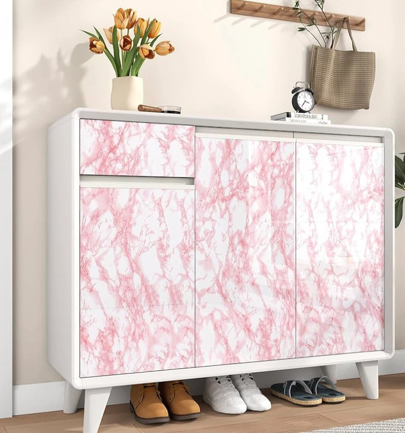 Refresh old cabinets with Peel & stick rolls - photo 4