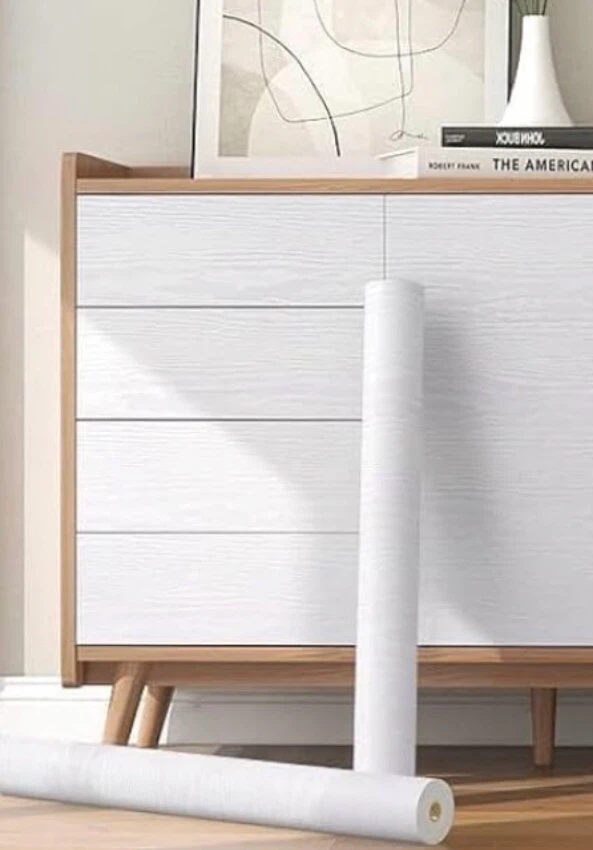 Refresh old cabinets with Peel & stick rolls - photo 5