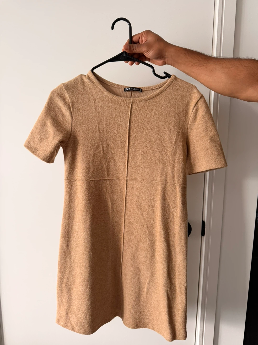 ZARA Knit Dress - Tan