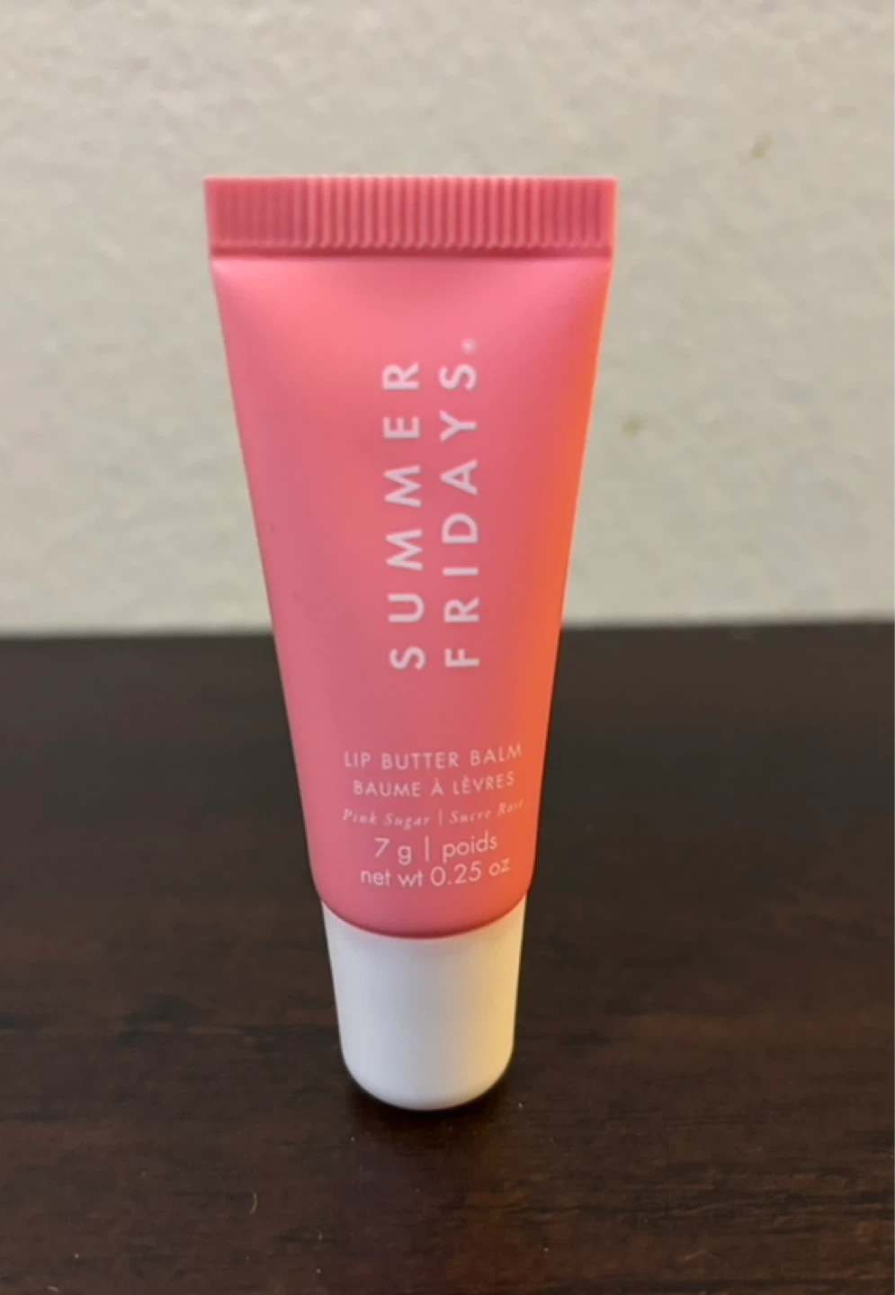 NEW-Summer Fridays Pink Sugar Lip Butter Balm 0.25 oz