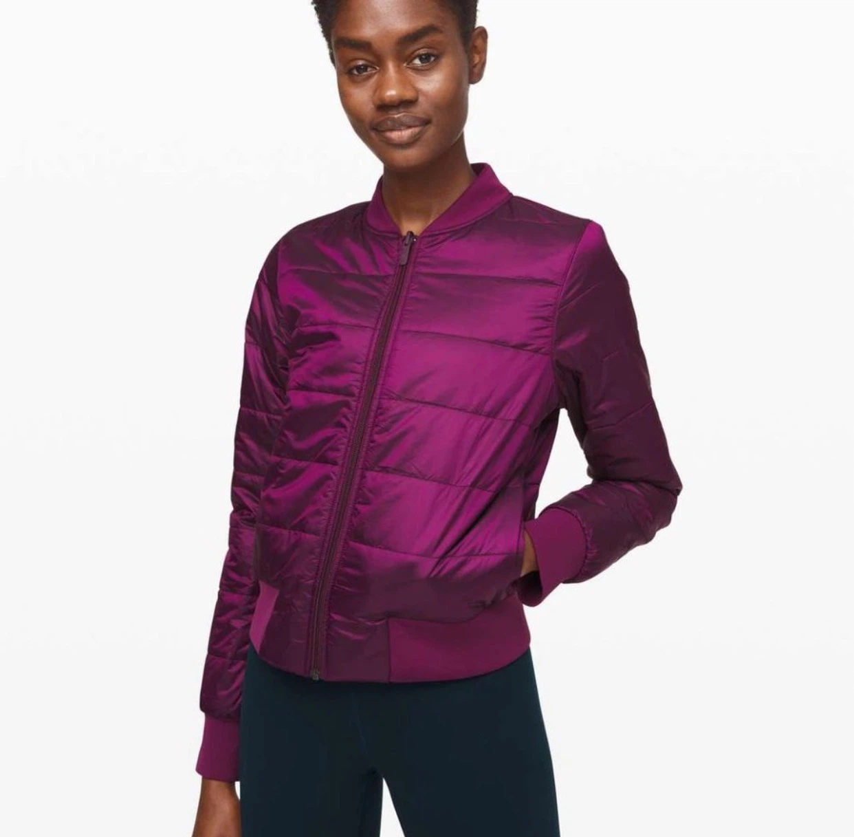 Popular! Lululemon Reversible Jacket Non-Stop Bomber - photo 2