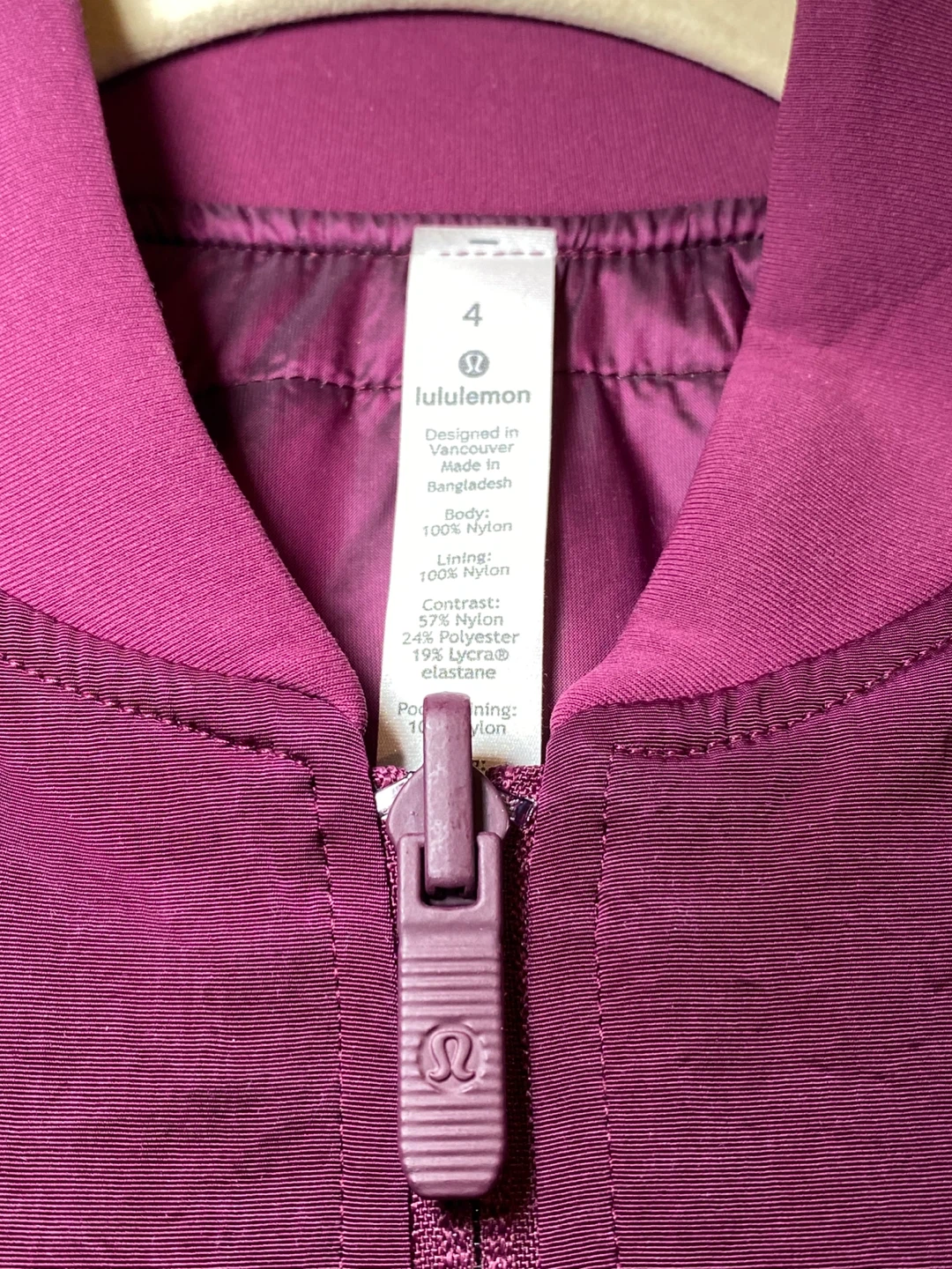 Popular! Lululemon Reversible Jacket Non-Stop Bomber - photo 5