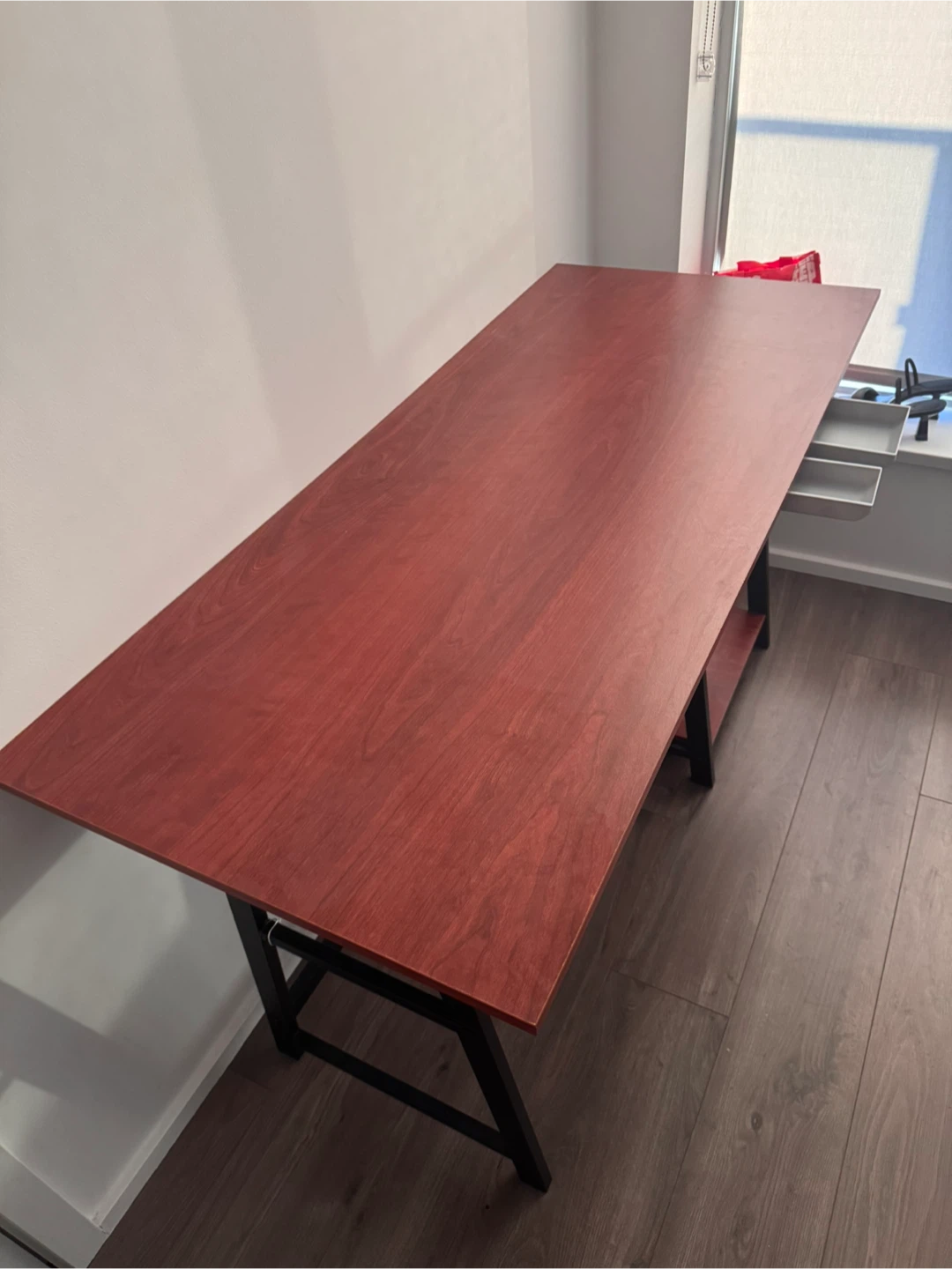 Computer Desk with Shelves - photo 3