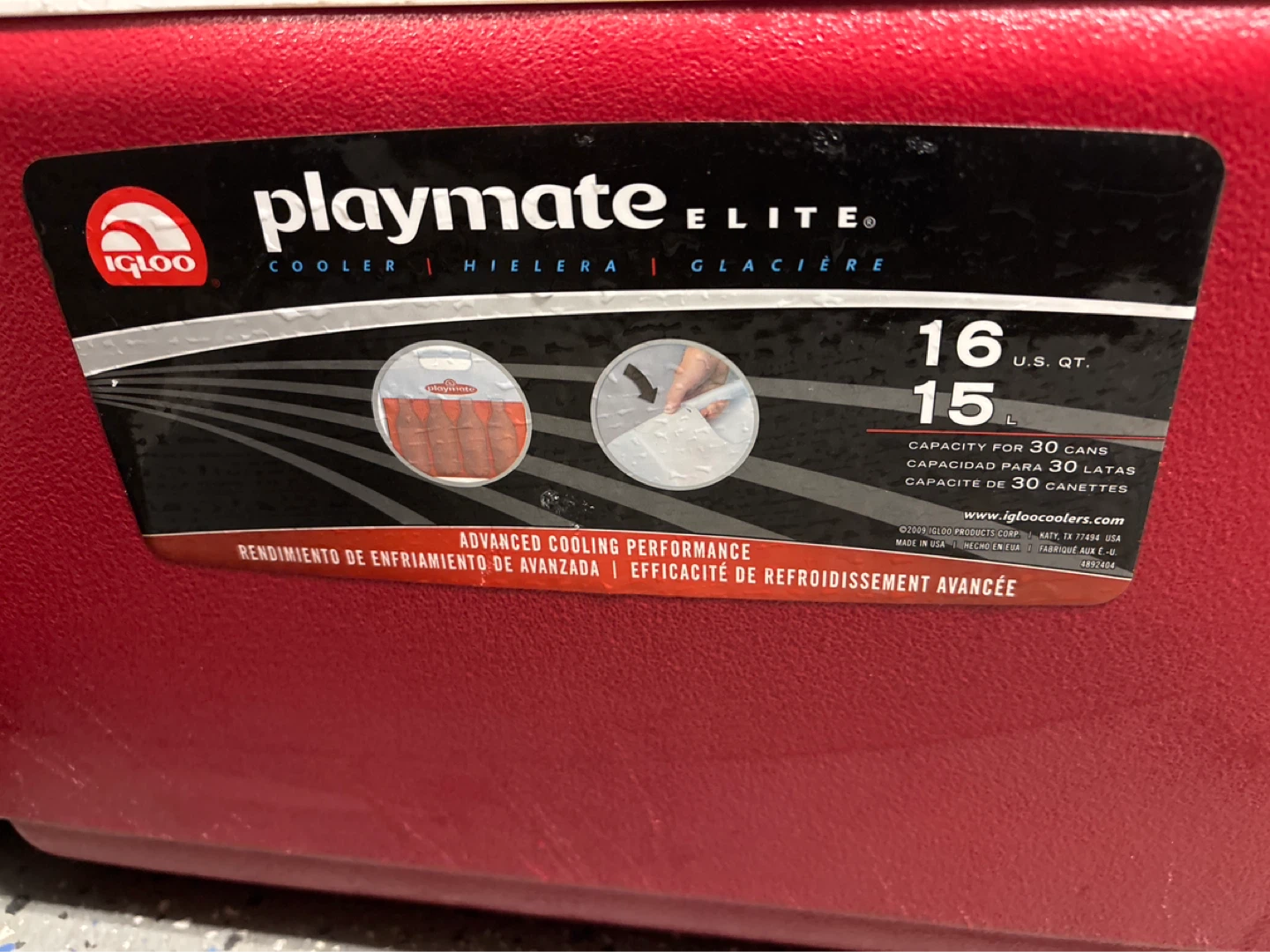 Igloo Playmate Elite 16qt Cooler - photo 4