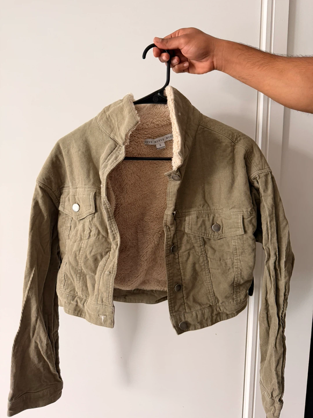 HYFVE Sherpa Lined Corduroy Jacket