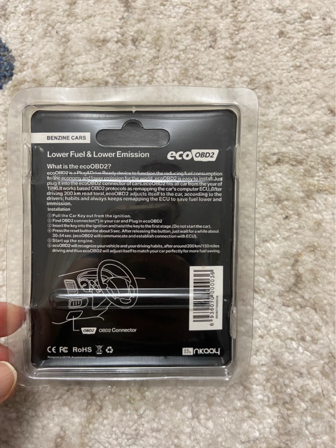 ecoOBD2 Plug & Drive OBD2 Economy Chip Tuning Box - photo 2