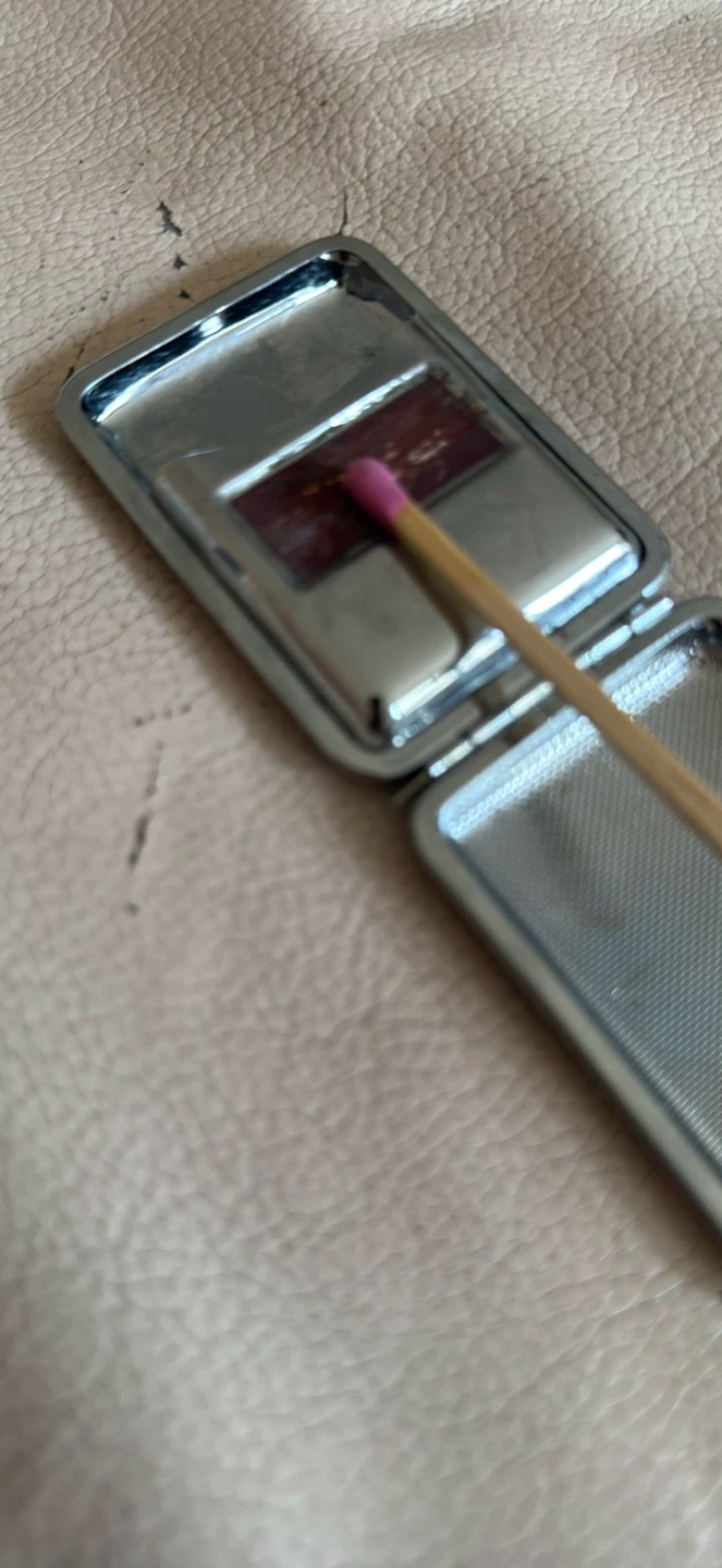 Vintage Silver Metal match  Case - photo 4