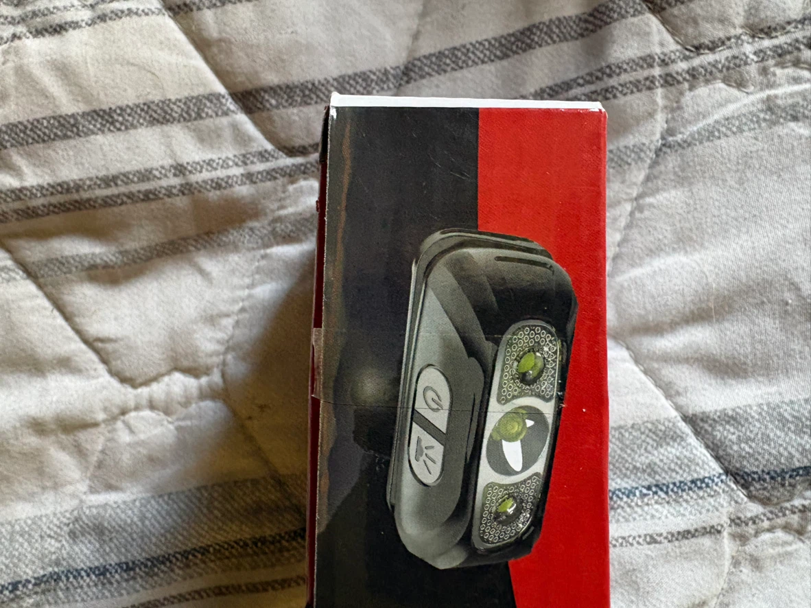 Headlamp with USB Charging Cable