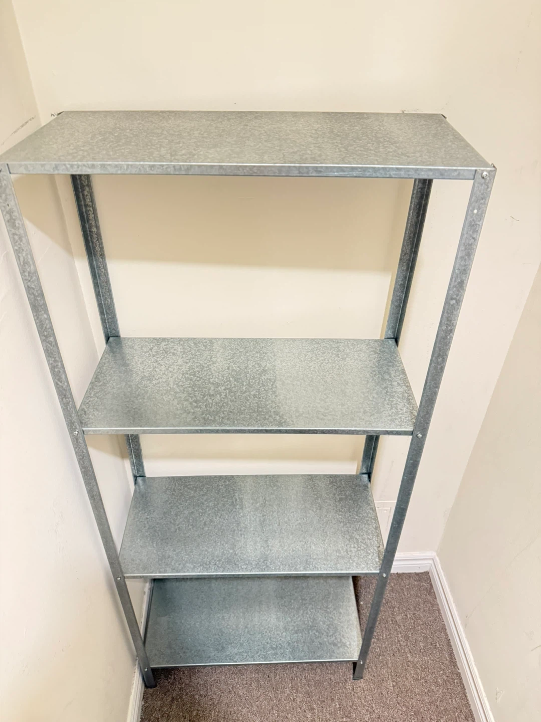 Moving Sale – Sturdy 4-Tier Metal Storage Shelf - photo 2