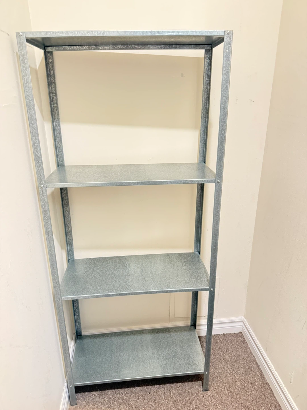 Moving Sale – Sturdy 4-Tier Metal Storage Shelf - photo 4