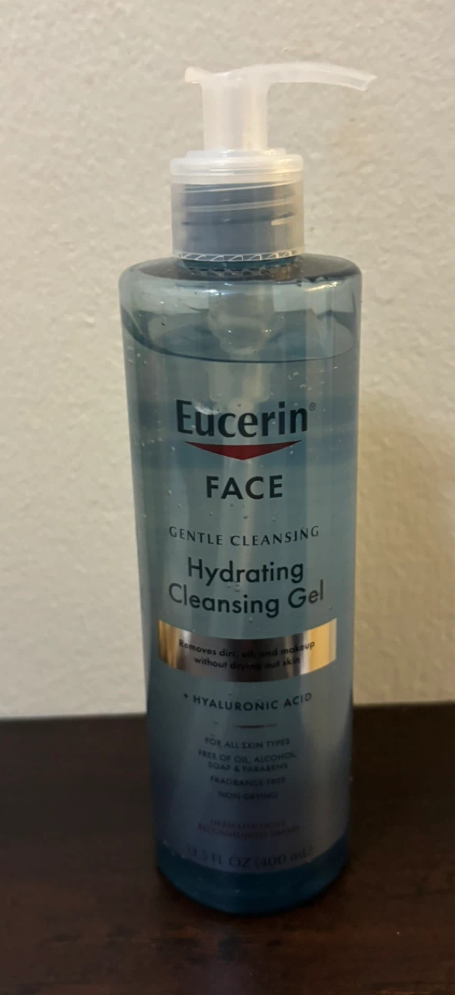 NEW-Eucerin Gentle Cleansing Hydrating Cleansing Gel