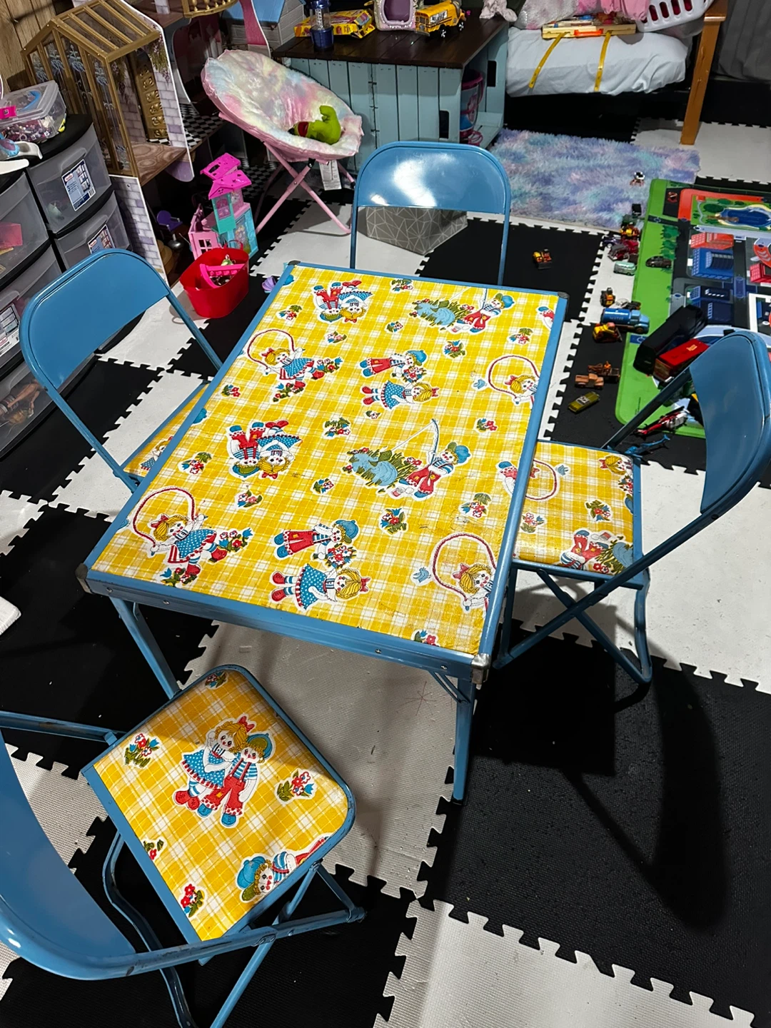Kids vintage table set - photo 3