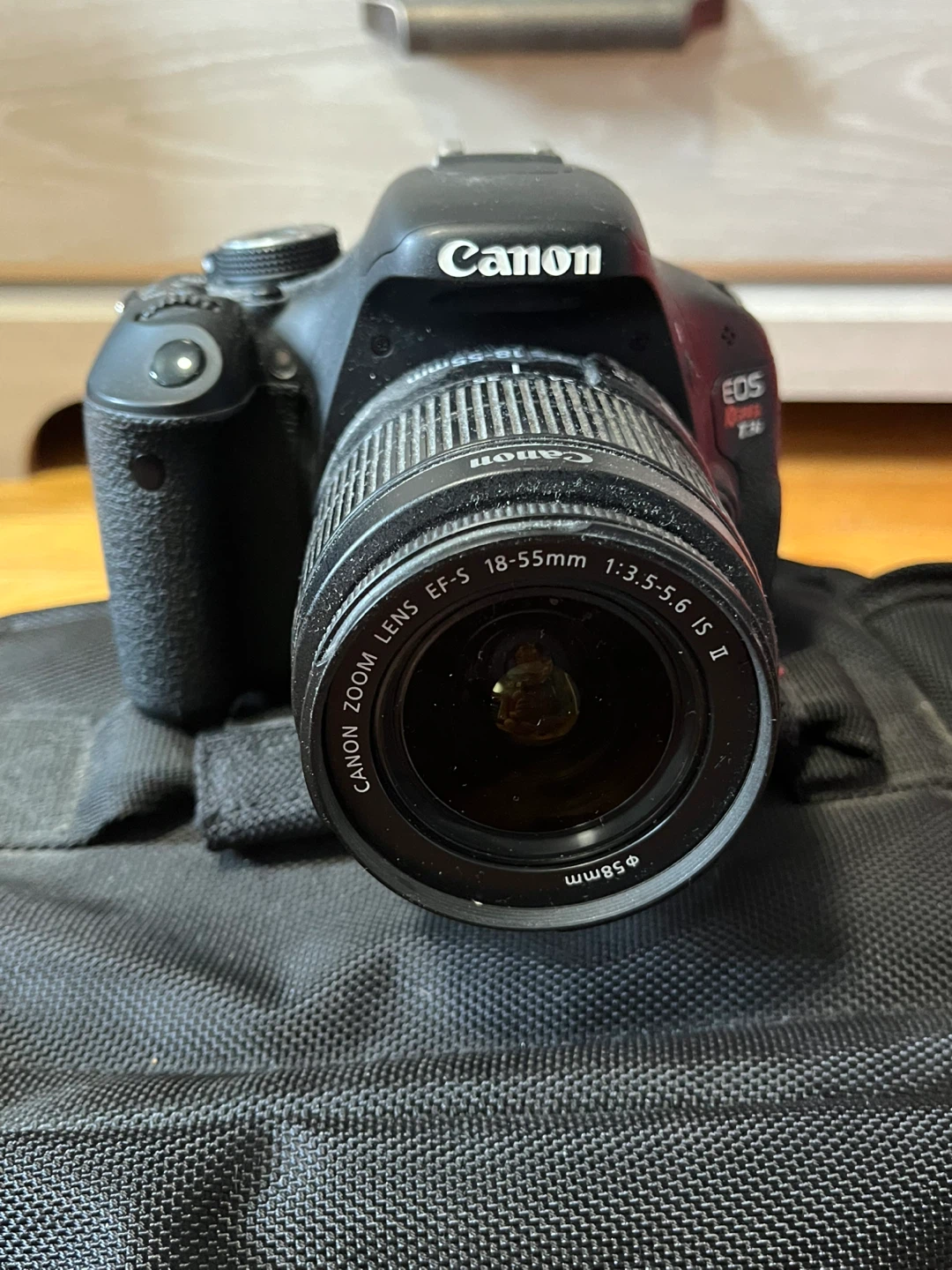 Canon EOS Rebel T3i with full equipment