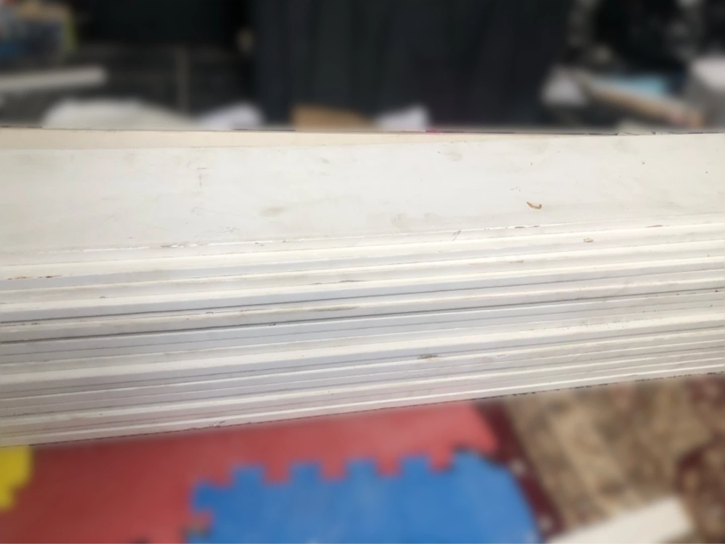 MDF Baseboards (1/2 inch by 7-1/2 inch by 12 feet)