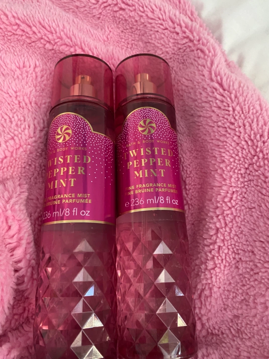 Bath & Body Works Twisted Peppermint Fine Fragrance Mist (8 oz)