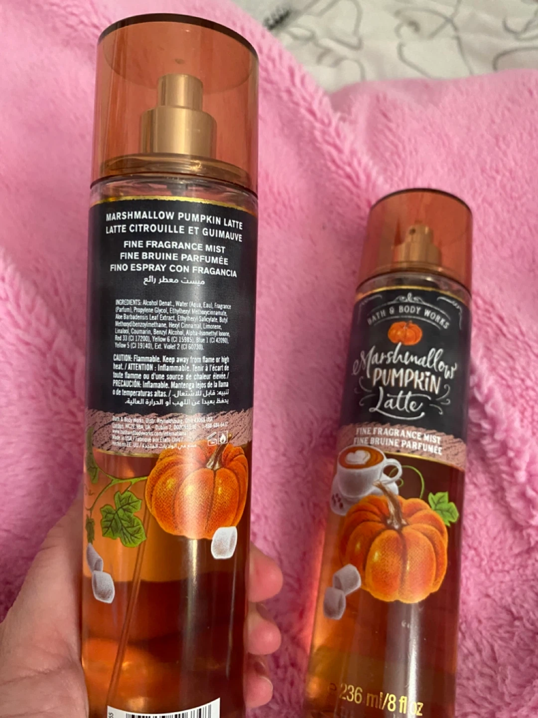 Bath & Body Works Marshmallow Pumpkin Latte  Mist ) - photo 2