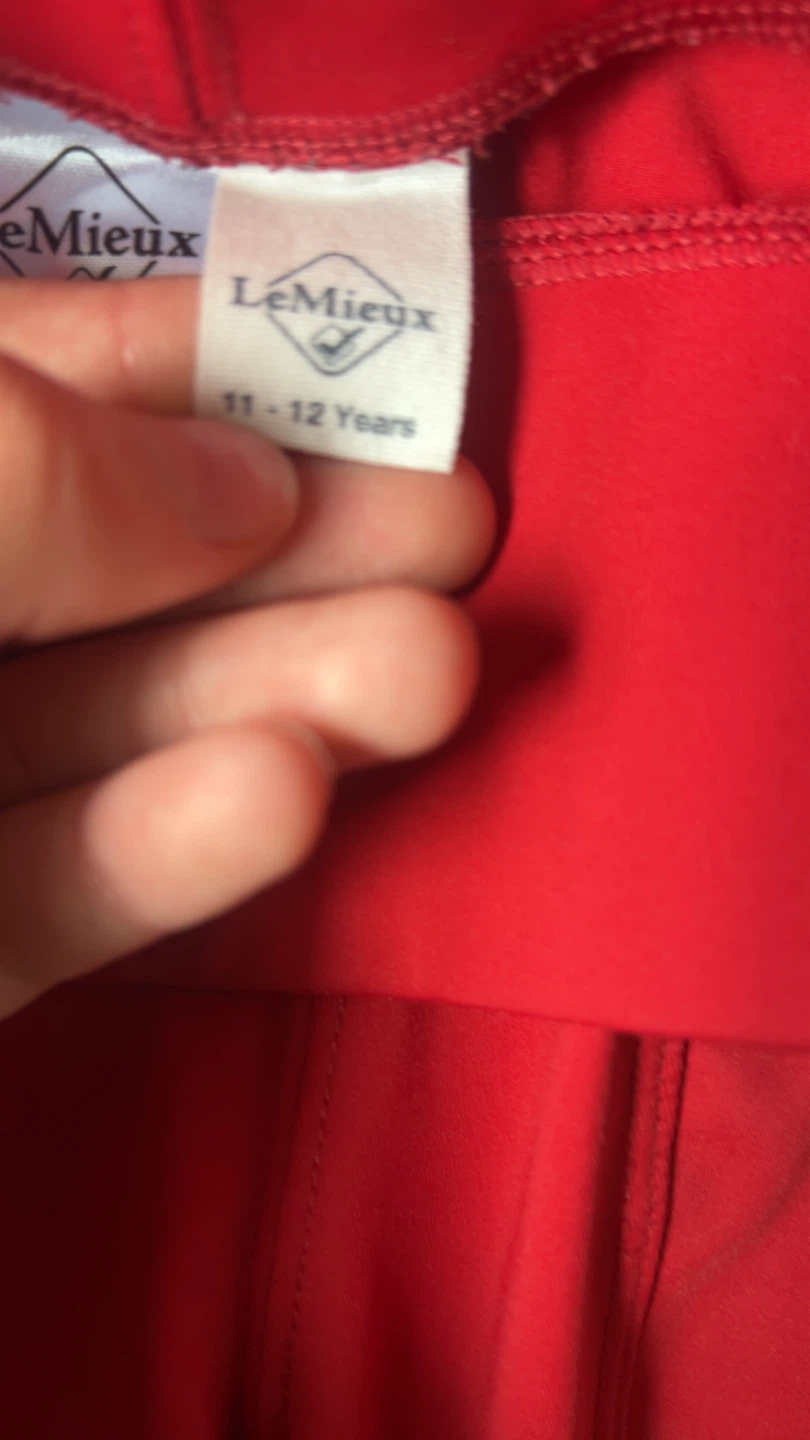 LeMieux Red Riding Tights & Saddle Pad Set
