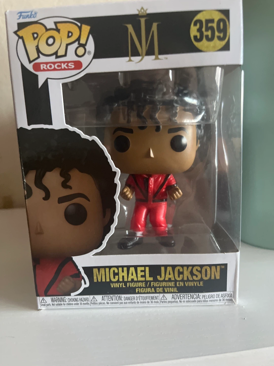 Funko Pop! Rocks Michael Jackson Vinyl Figure #359