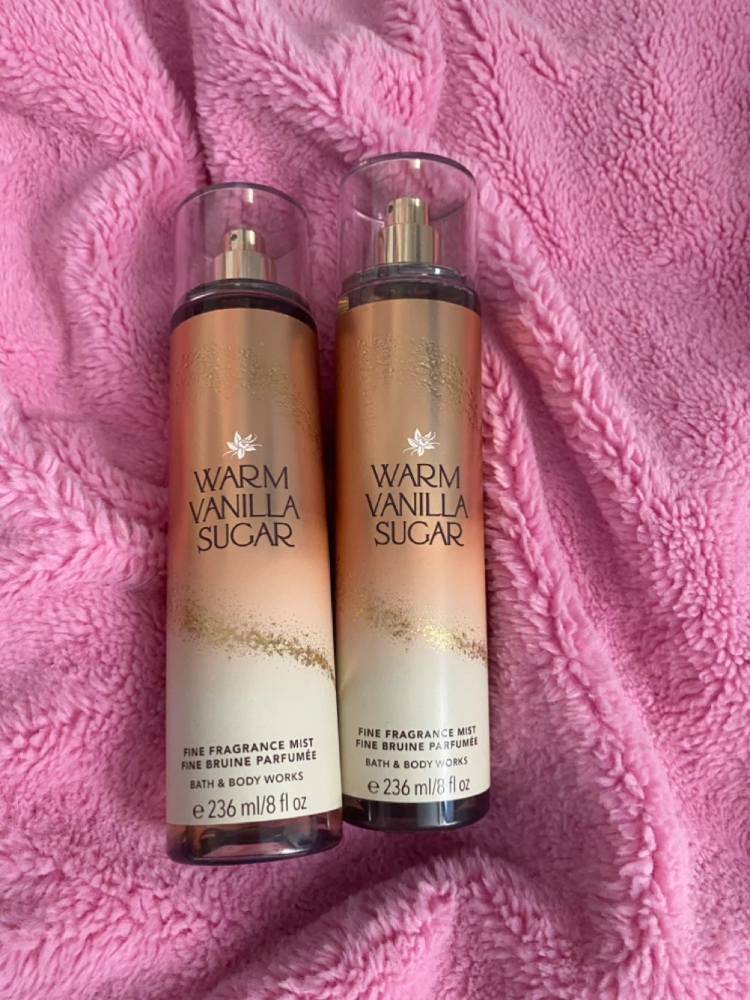 Bath & Body Works Warm Vanilla Sugar Fine Fragrance Mist 8 fl oz