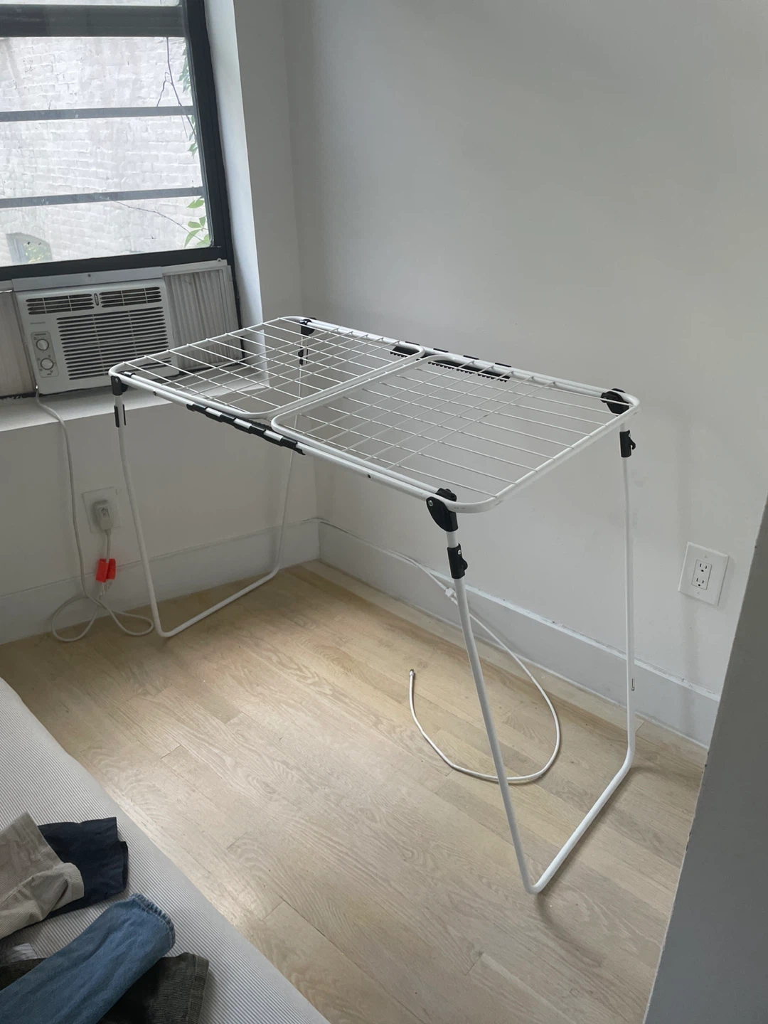 White Folding Drying Rack - photo 2