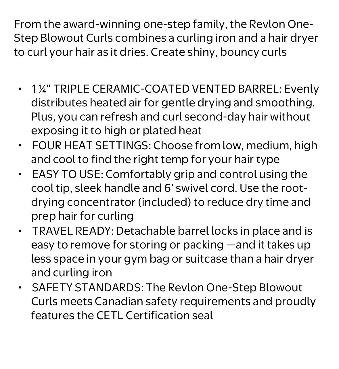 Revlon One-Step Blowout Curls Hair Dryer & Styler - photo 3