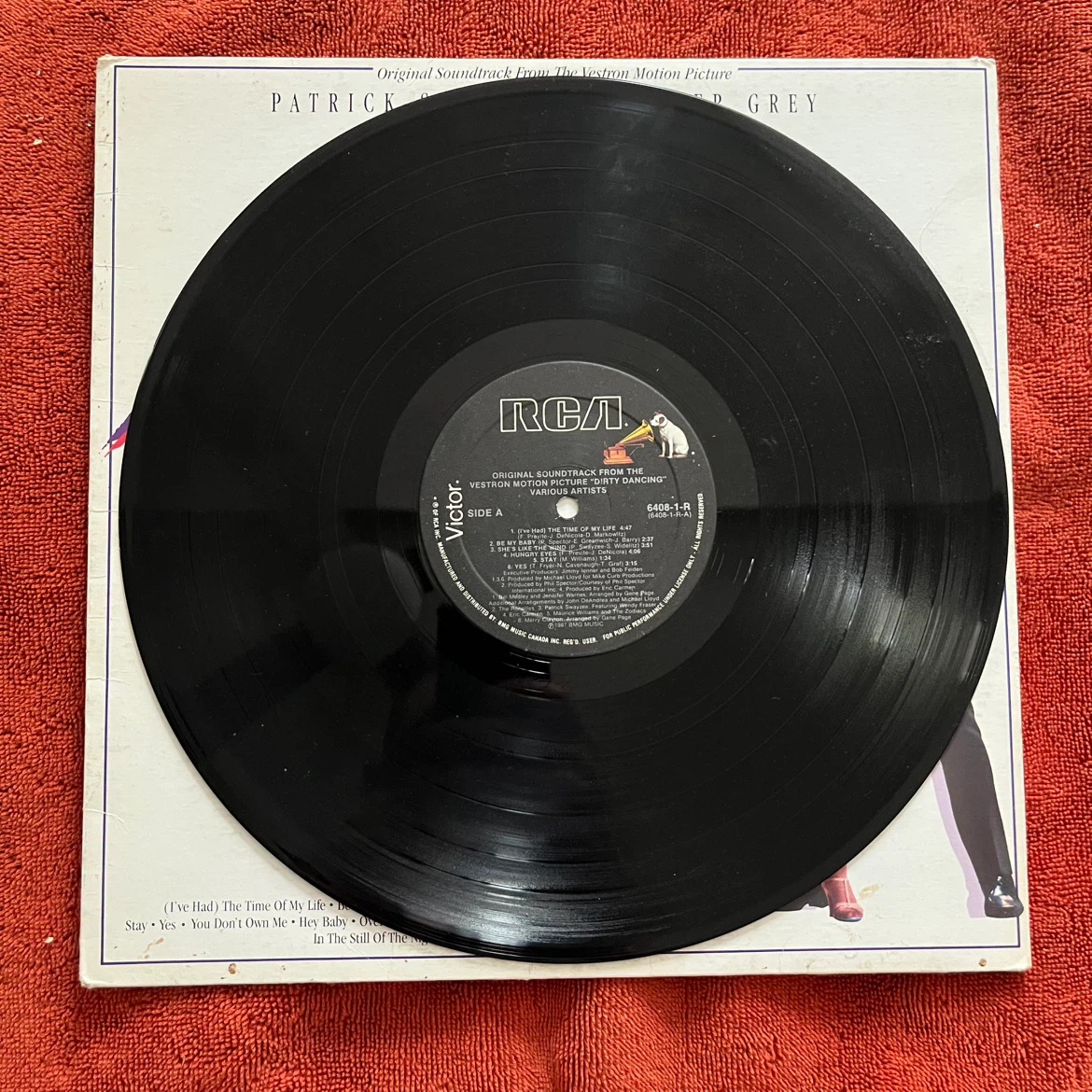 Dirty Dancing Original Soundtrack Vinyl Record - photo 2