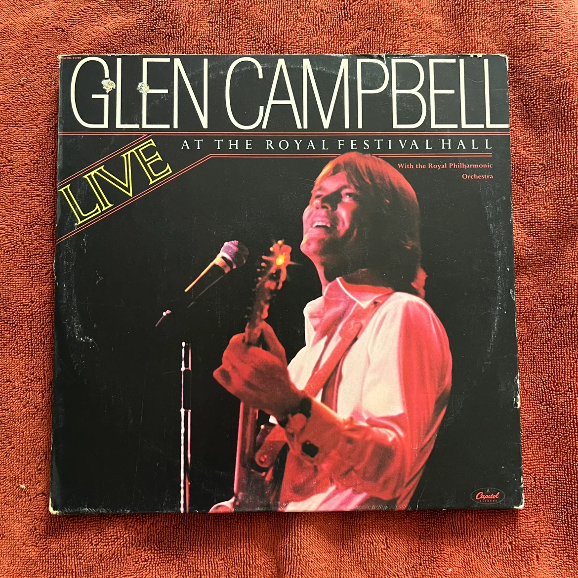 Glen Campbell Live At The Royal Festival Hall Vinyl Record