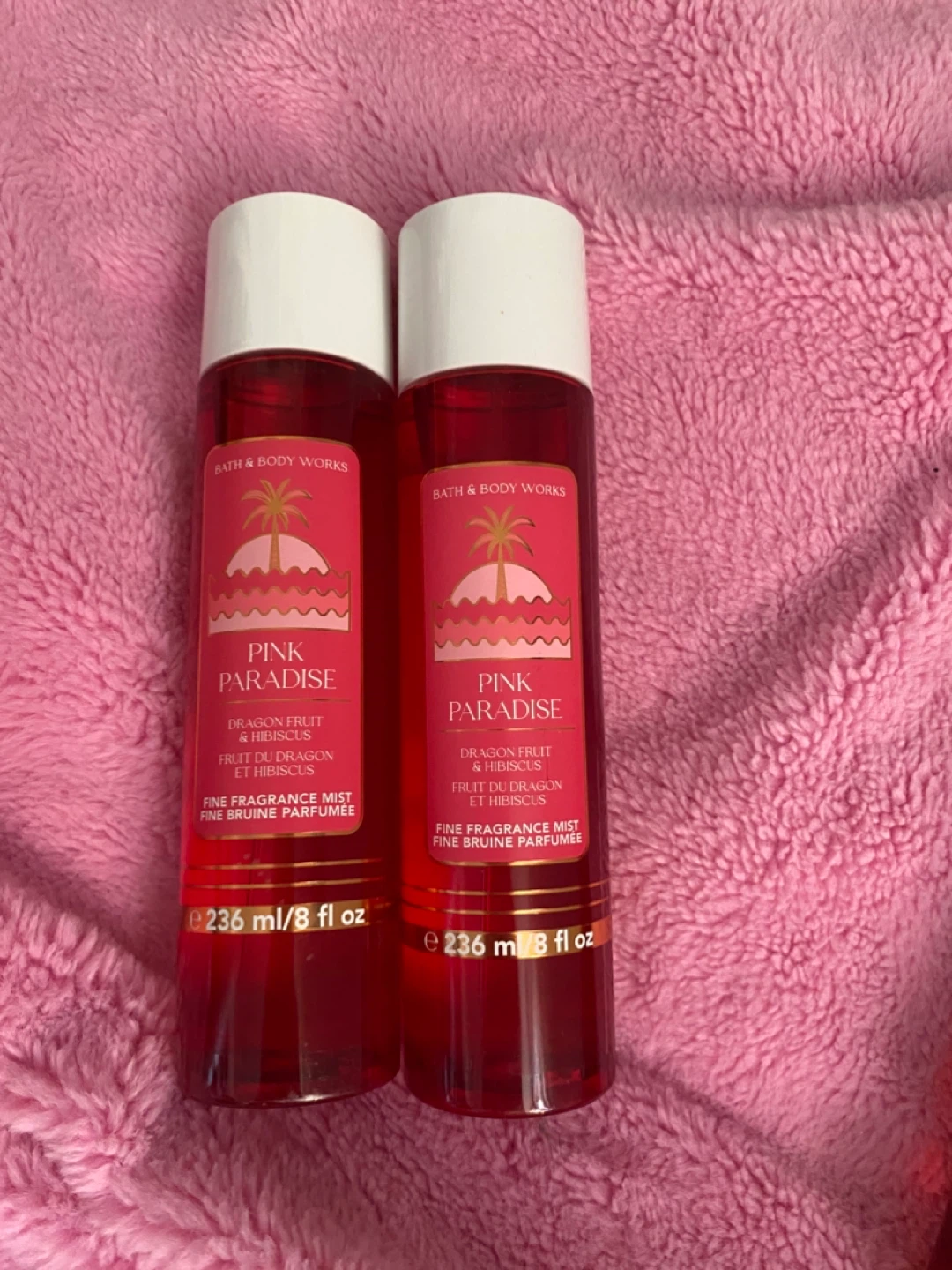 Bath & Body Works Pink Paradise  Mist - Set of 2