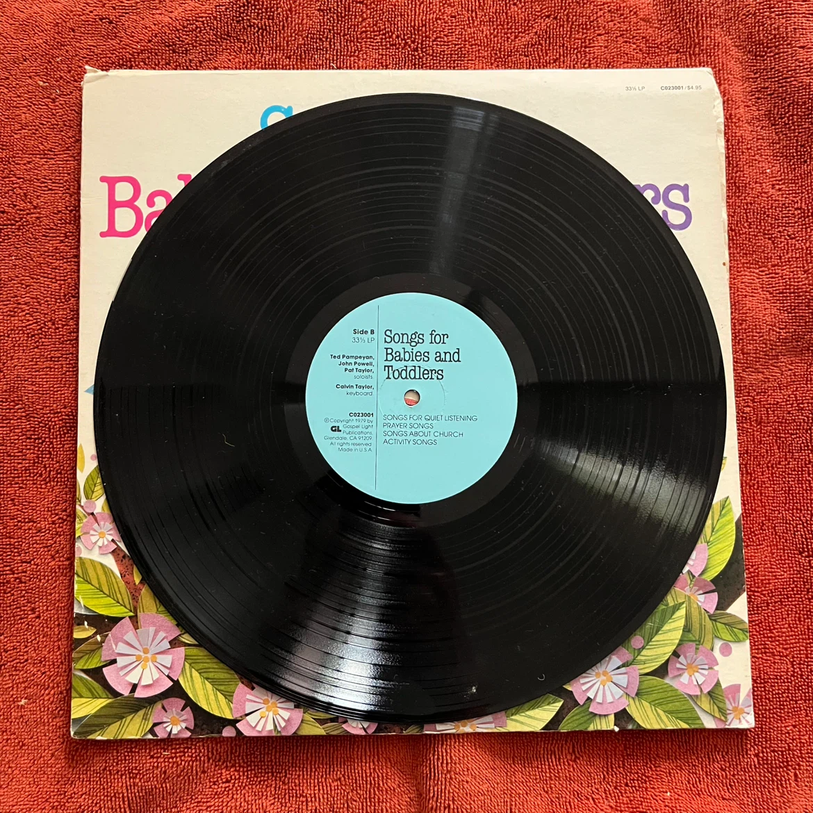 Songs for Babies and Toddlers Vinyl Record - photo 2