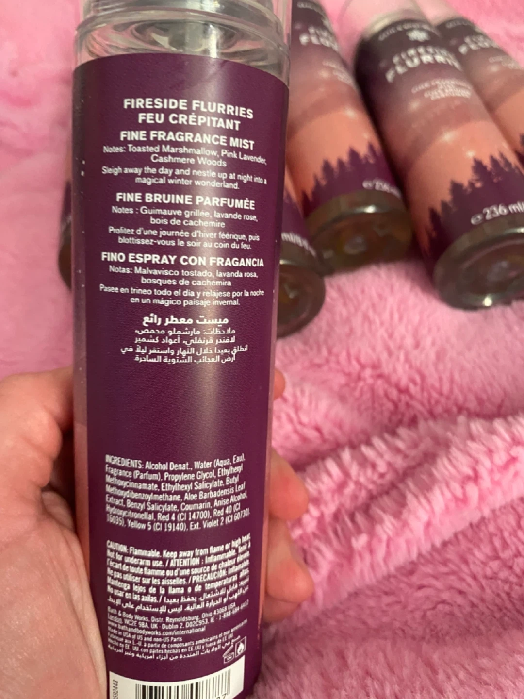 Bath & Body Works Fireside Flurries  Mist - photo 2