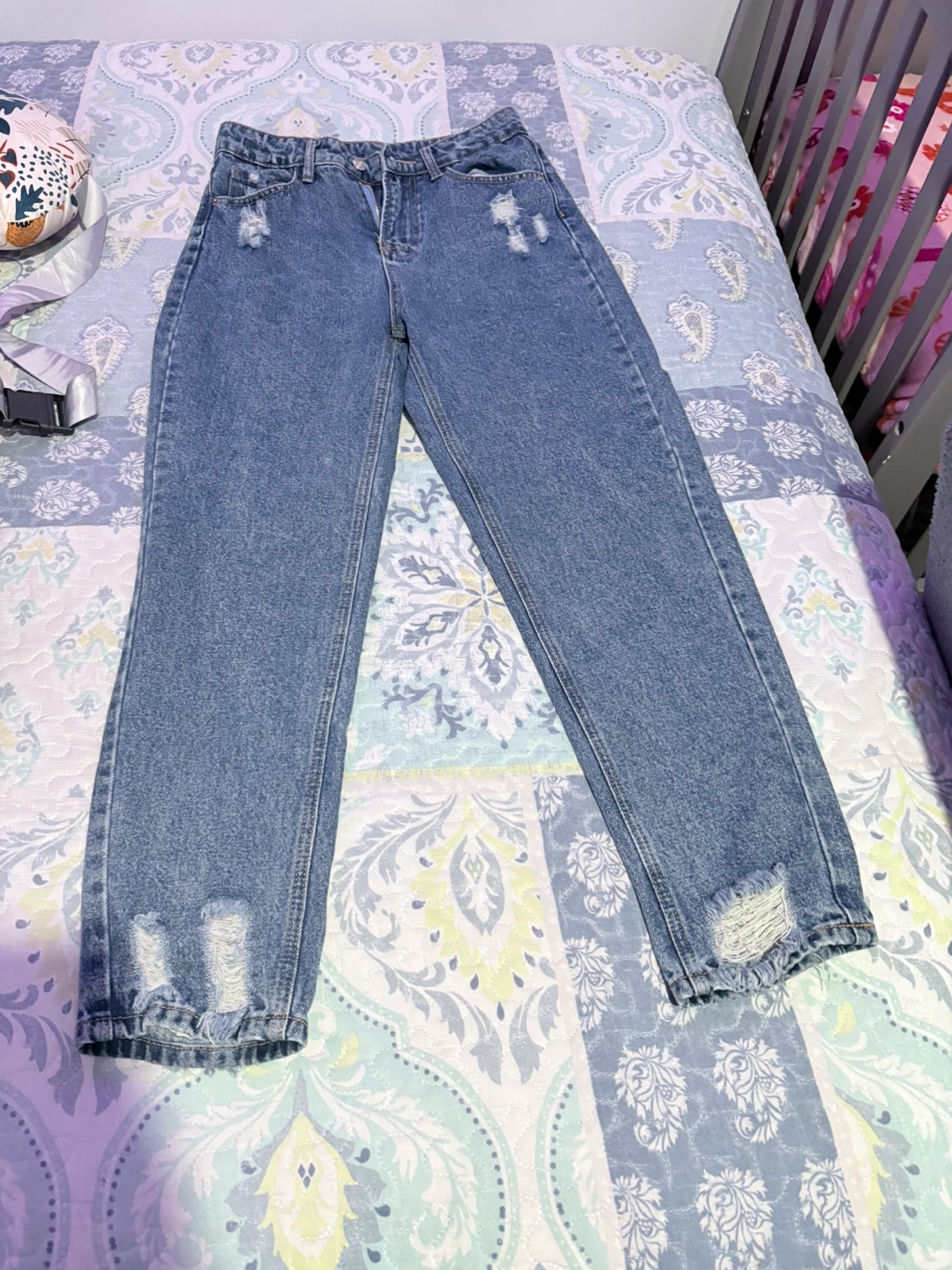 Blue Ripped Jeans