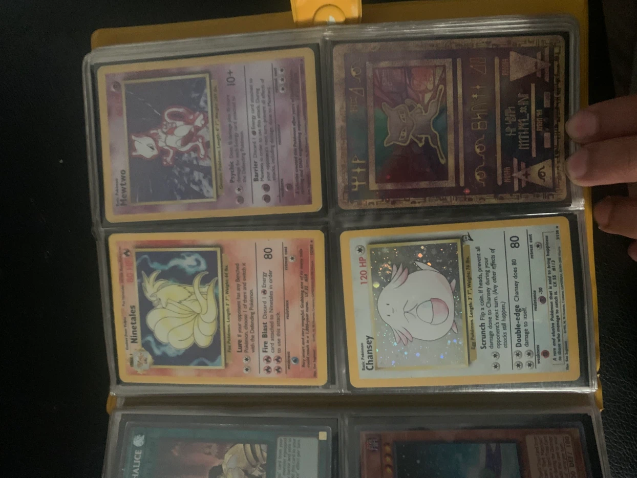 Offer on used, damaged, Pokémon cards