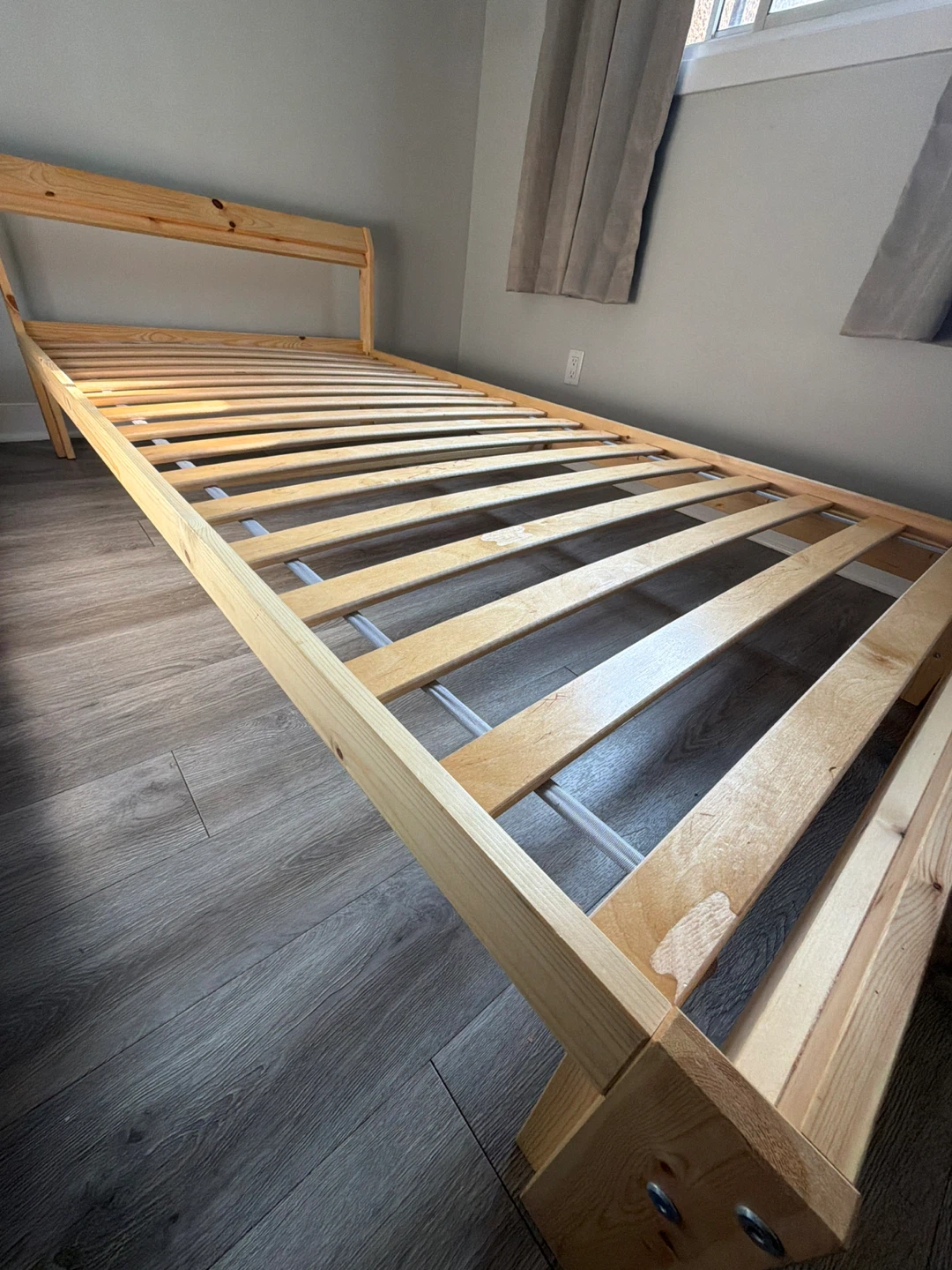 IKEA Wooden Bed Frame - photo 2