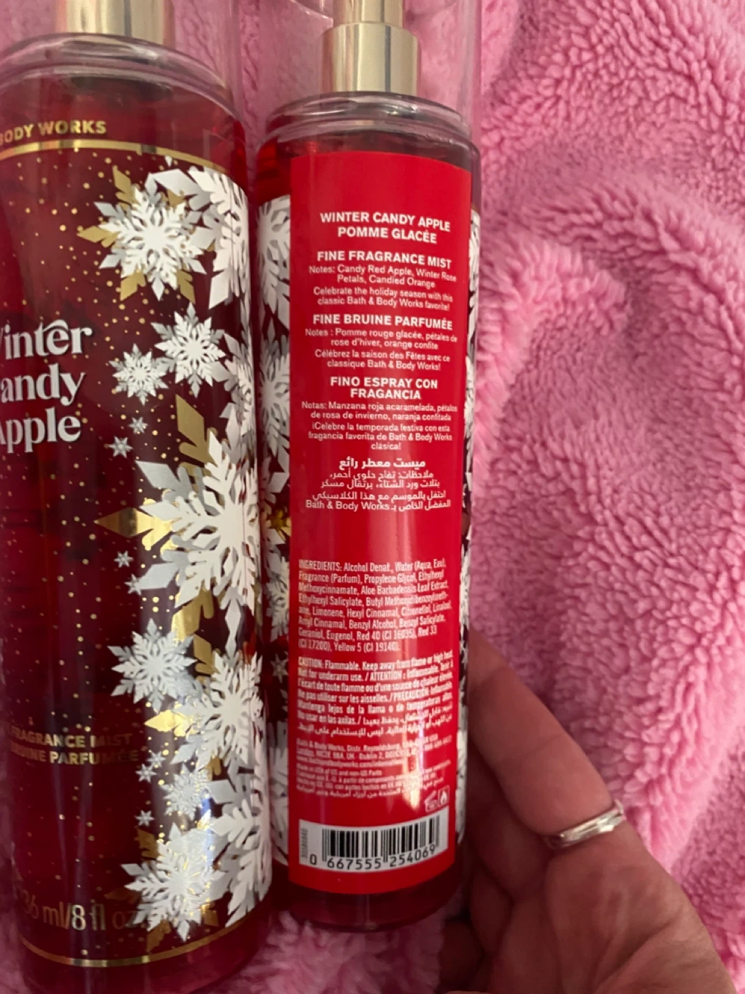 Bath & Body Works Winter Candy Apple mist x 2 - photo 2