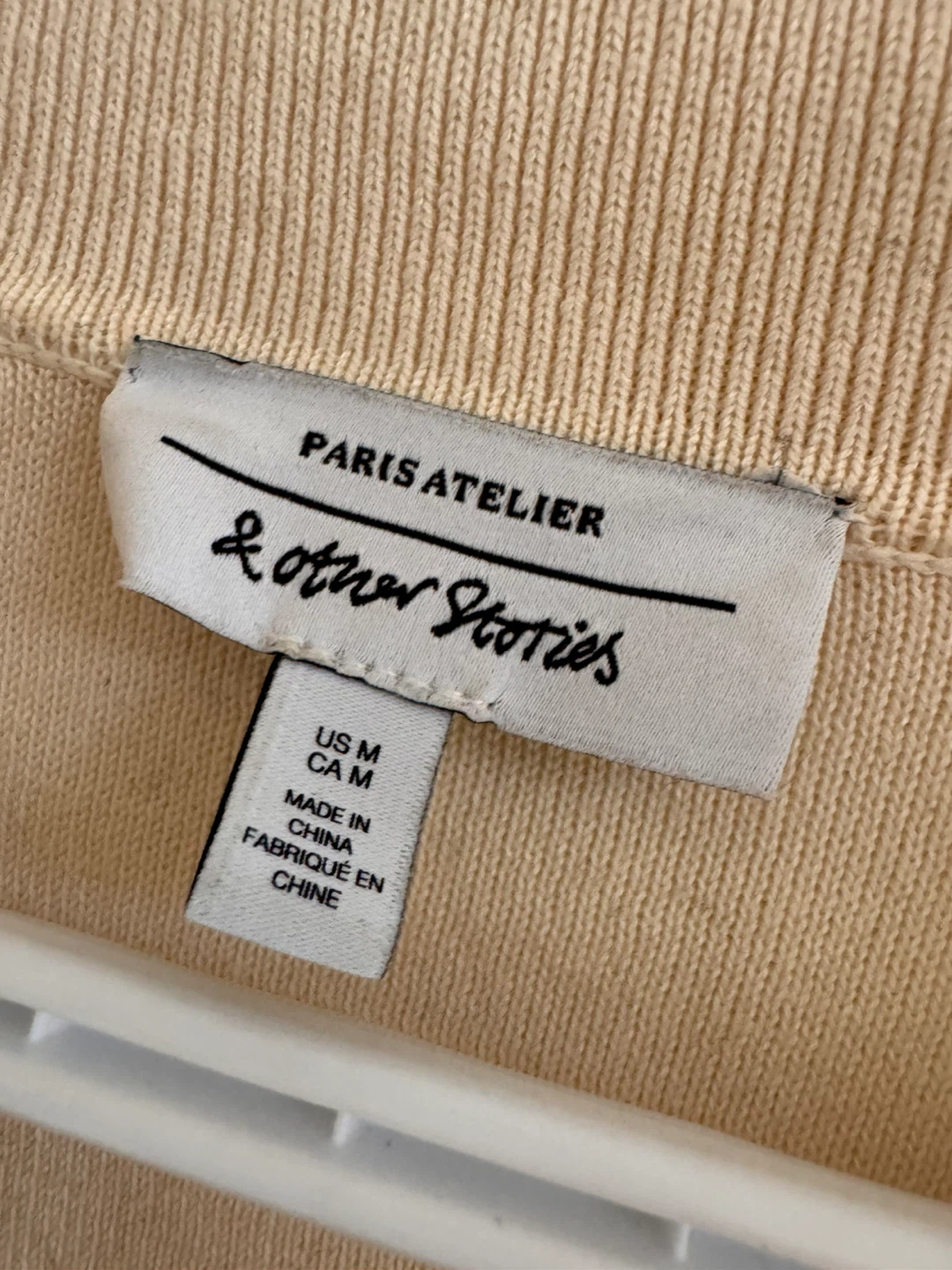 & Other Stories Striped Knit Sweater, size M - photo 3