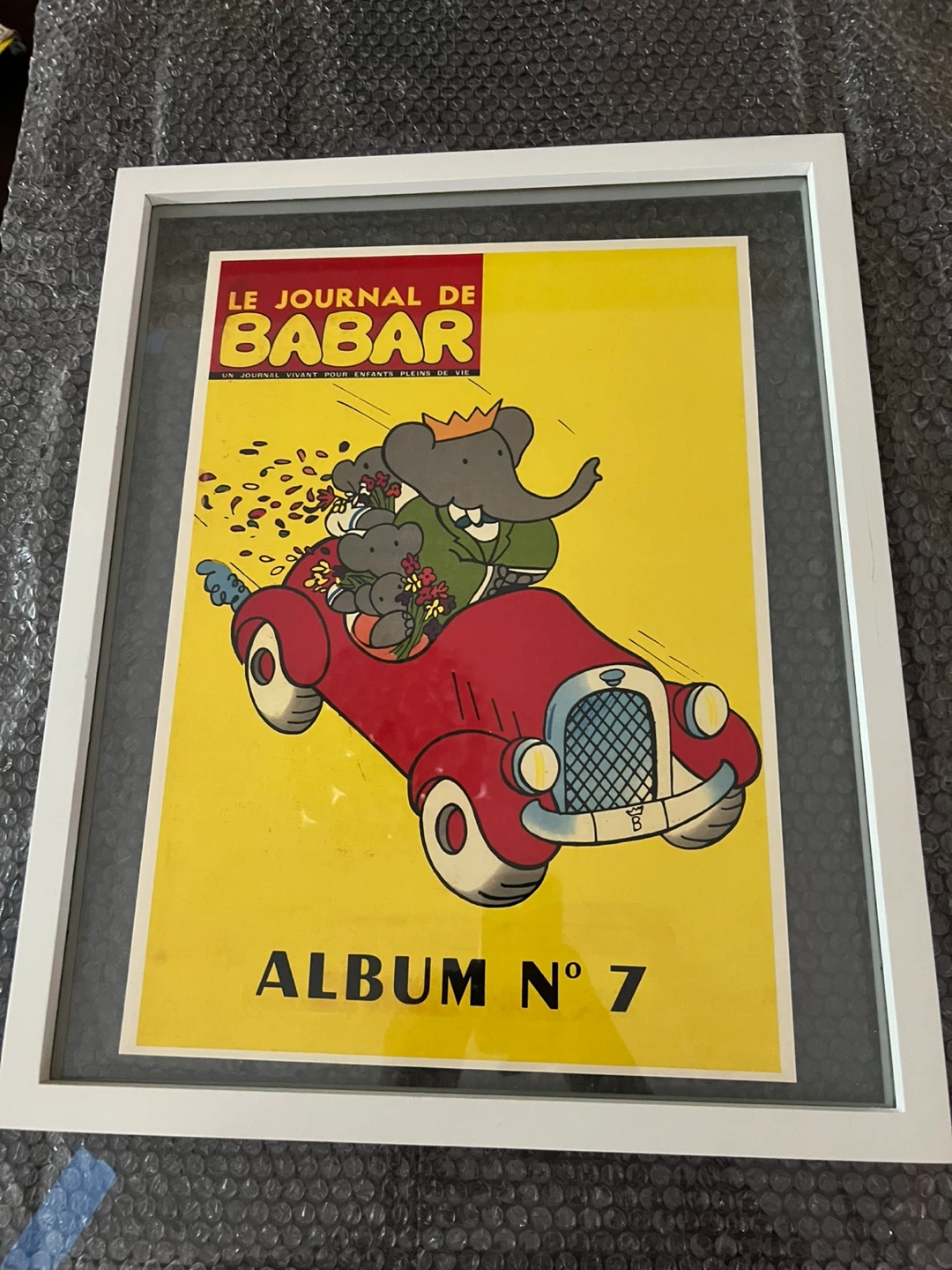 Le Journal de Babar Album N° 7 Framed Print