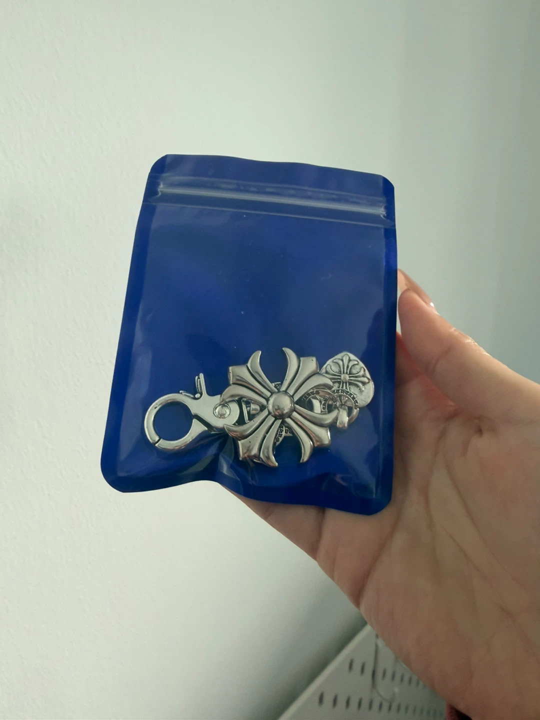 Chrome Hearts Cross Keychain