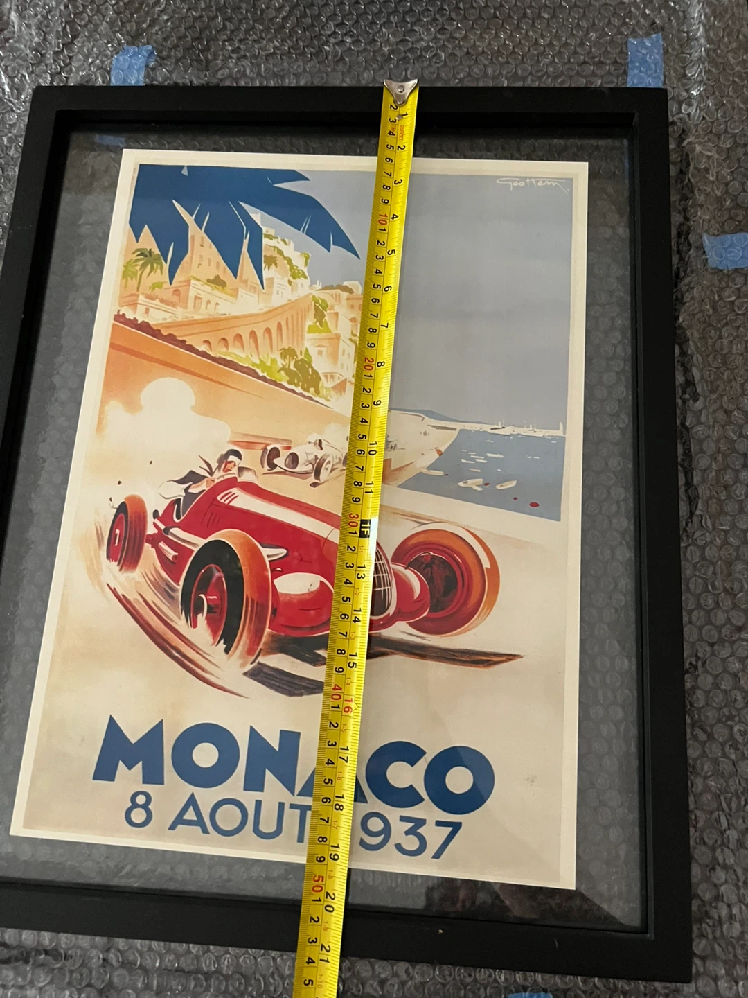 Monaco Grand Prix Poster - August 8, 1937 - photo 2