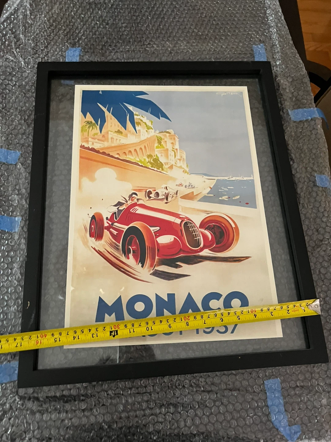 Monaco Grand Prix Poster - August 8, 1937 - photo 3