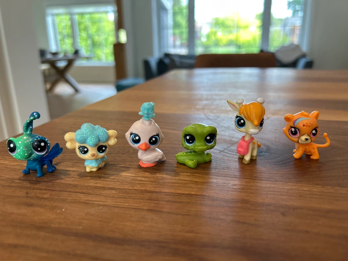 Littlest Pet Shop Figurines (Set of 6)