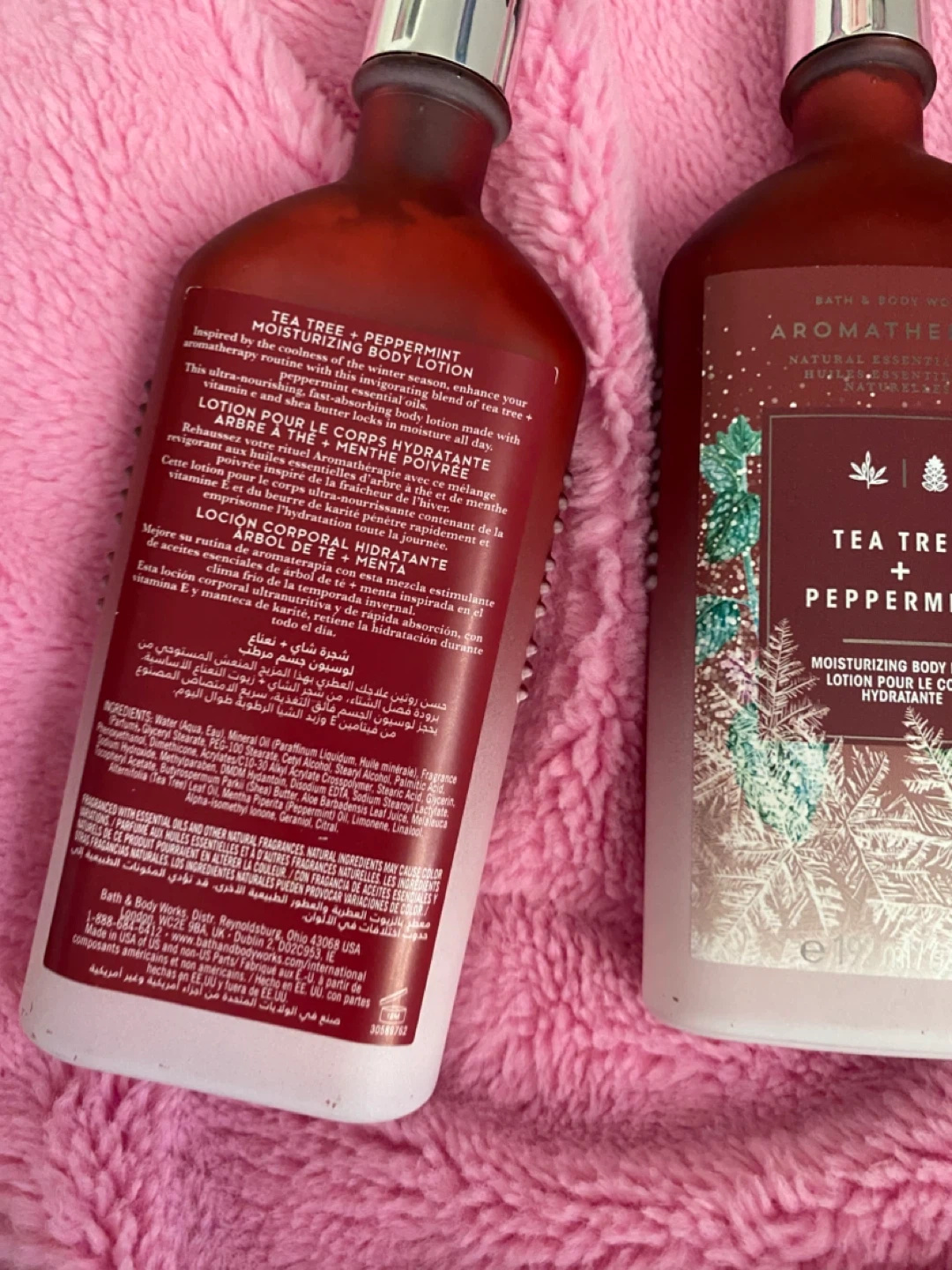 Bath & Body Works  Tea Tree + Peppermint Moisturizing Lotion - photo 2