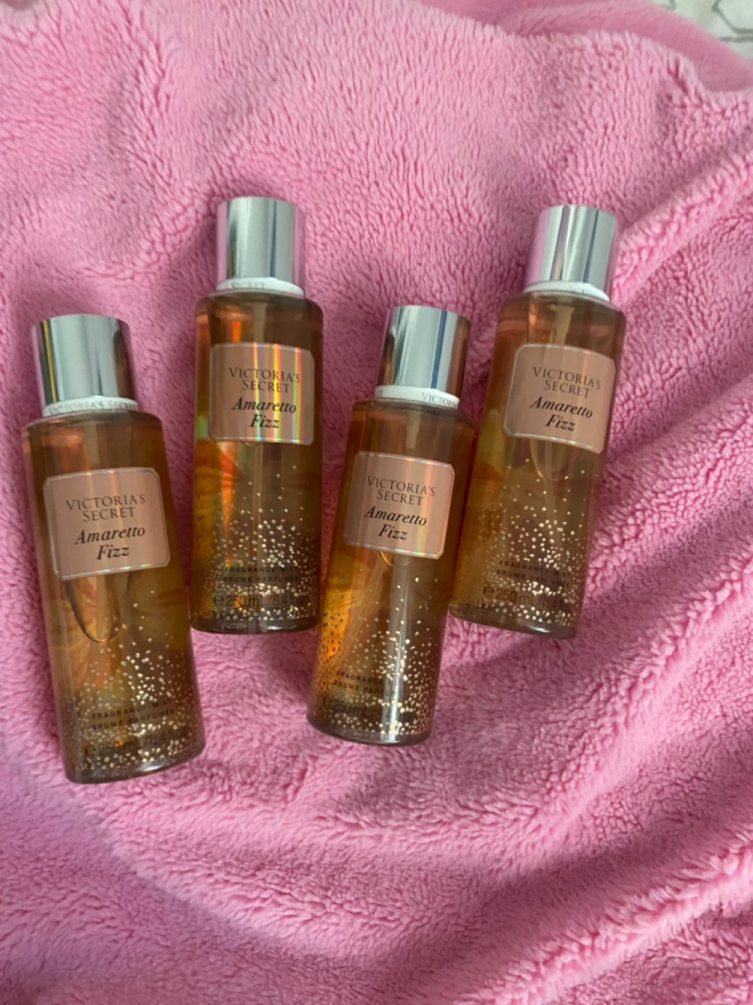 Victoria's Secret Amaretto Fizz Fragrance Mist 250ml (Set of 4)